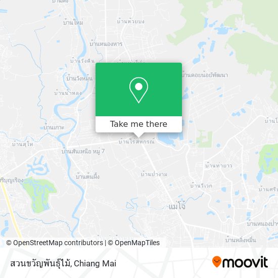 สวนขวัญพันธุ์ไม้ map