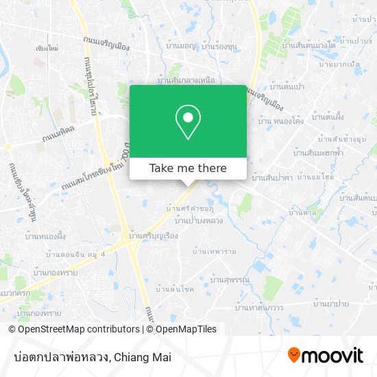 บ่อตกปลาพ่อหลวง map