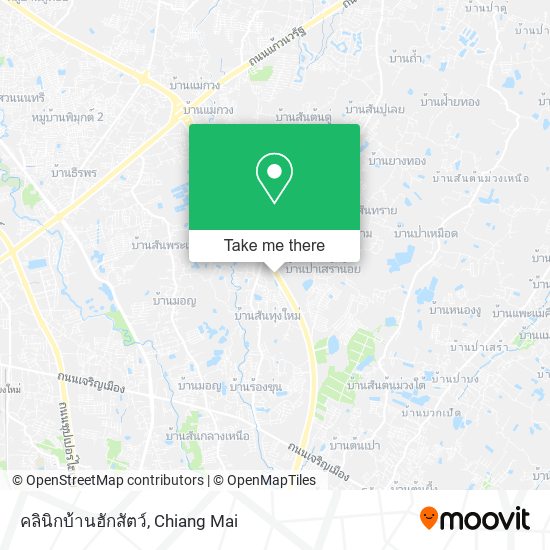 คลินิกบ้านฮักสัตว์ map