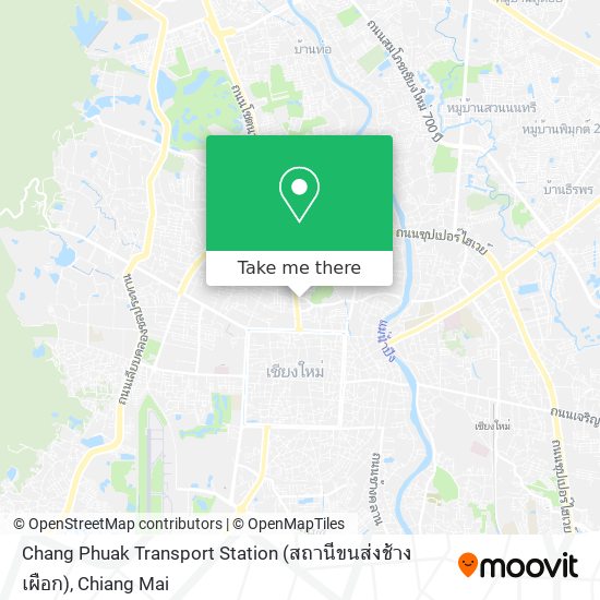 Chang Phuak Transport Station (สถานีขนส่งช้างเผือก) map