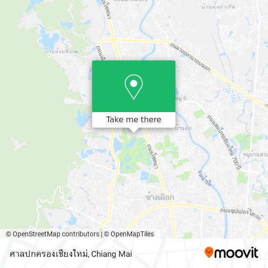 ศาลปกครองเชียงใหม่ map
