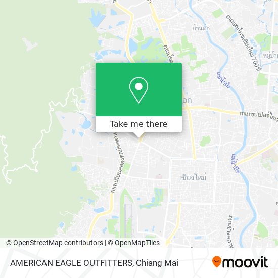AMERICAN EAGLE OUTFITTERS map