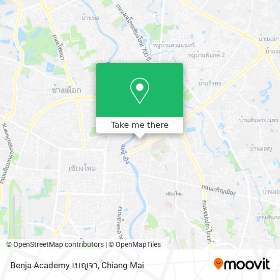 Benja Academy เบญจา map
