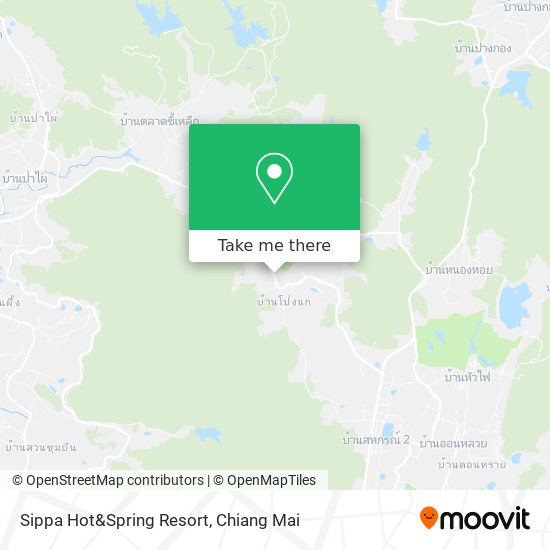 Sippa Hot&Spring Resort map