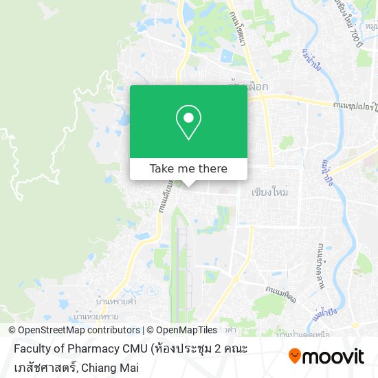 Faculty of Pharmacy CMU map