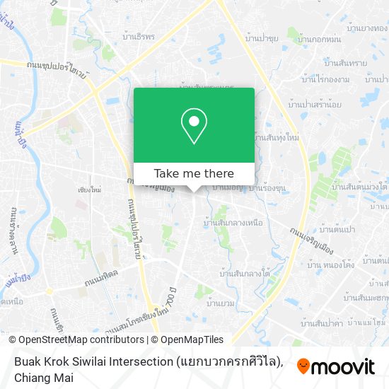 Buak Krok Siwilai Intersection (แยกบวกครกศิวิไล) map