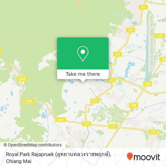 Royal Park Rajapruek (อุทยานหลวงราชพฤกษ์) map