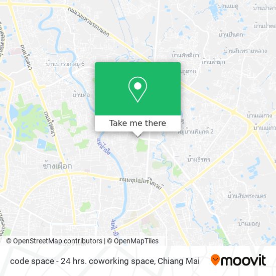 code space - 24 hrs. coworking space map
