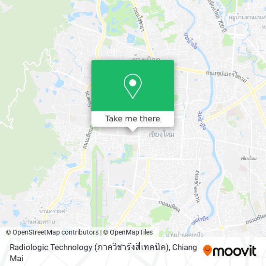 Radiologic Technology (ภาควิชารังสีเทคนิค) map