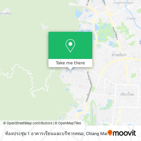 ห้องประชุม 1 อาคารเรียนและบริหารคณะ map