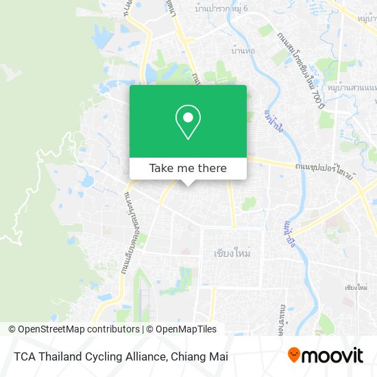 TCA Thailand Cycling Alliance map