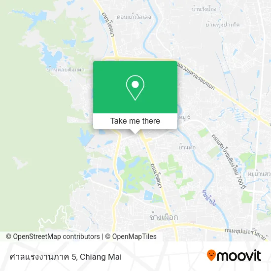 ศาลแรงงานภาค 5 map