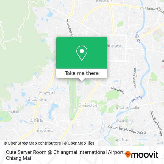 Cute Server Room @ Chiangmai International Airport map