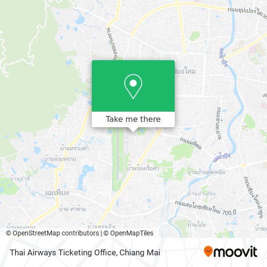 Thai Airways Ticketing Office map