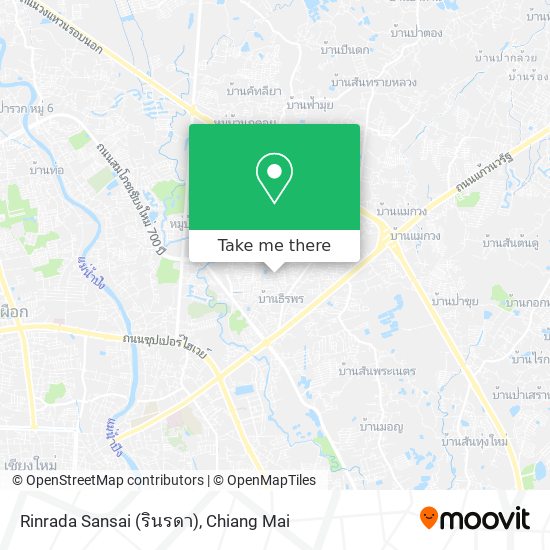 Rinrada Sansai (รินรดา) map
