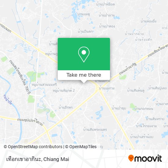 เทือกเขาอากินะ map