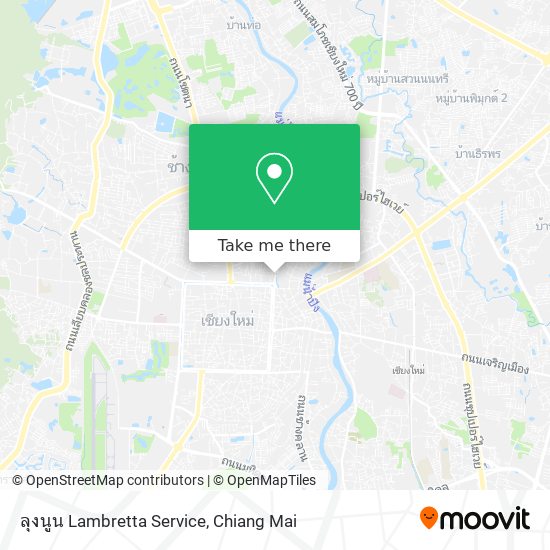 ลุงนูน Lambretta Service map