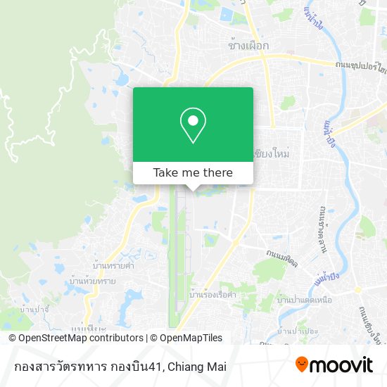 กองสารวัตรทหาร กองบิน41 map