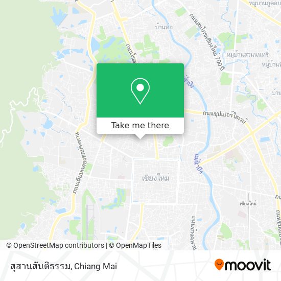สุสานสันติธรรม map