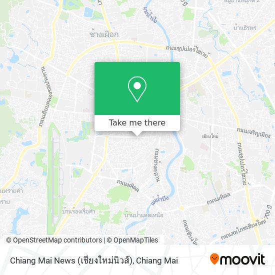 Chiang Mai News (เชียงใหม่นิวส์) map