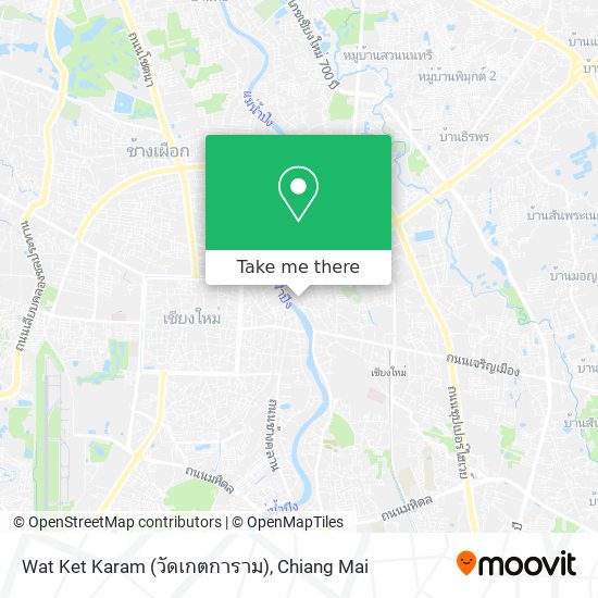 Wat Ket Karam (วัดเกตการาม) map