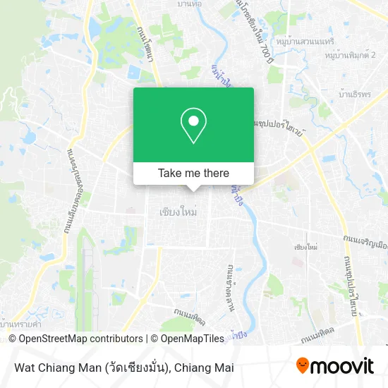 Wat Chiang Man (วัดเชียงมั่น) map
