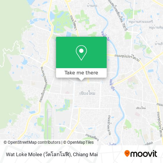 Wat Loke Molee (วัดโลกโมฬี) map