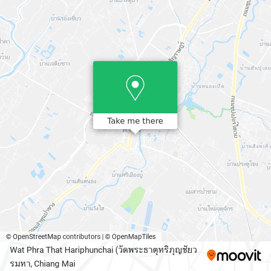 Wat Phra That Hariphunchai map