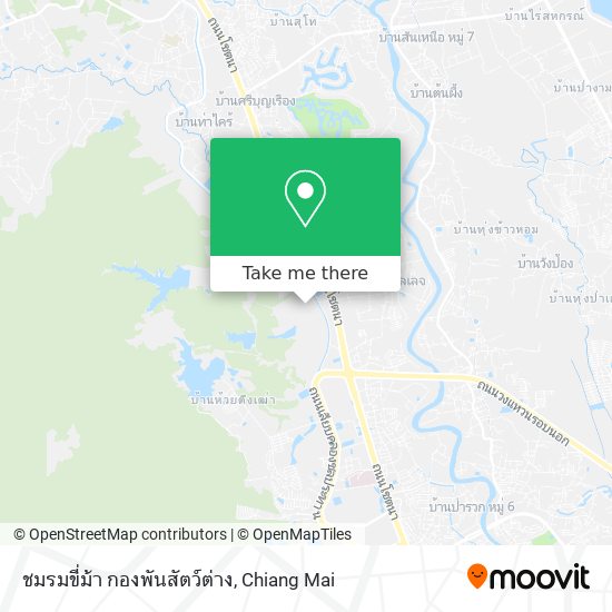 ชมรมขี่ม้า กองพันสัตว์ต่าง map