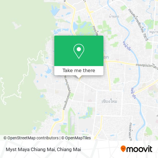 Myst Maya Chiang Mai map