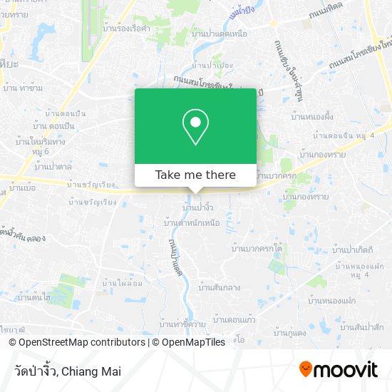 วัดป่างิ้ว map