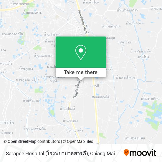 Sarapee Hospital (โรงพยาบาลสารภี) map