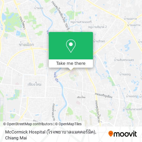 McCormick Hospital (โรงพยาบาลแมคคอร์มิค) map