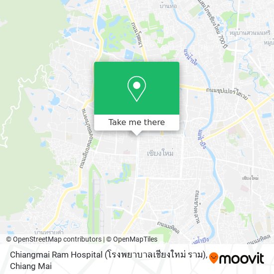 Chiangmai Ram Hospital (โรงพยาบาลเชียงใหม่ ราม) map