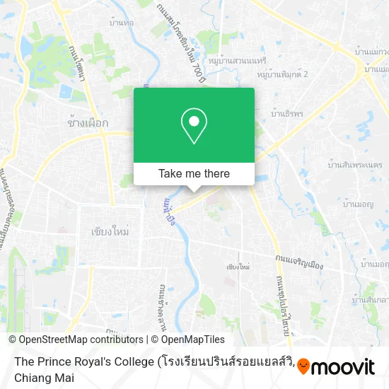 The Prince Royal's College map