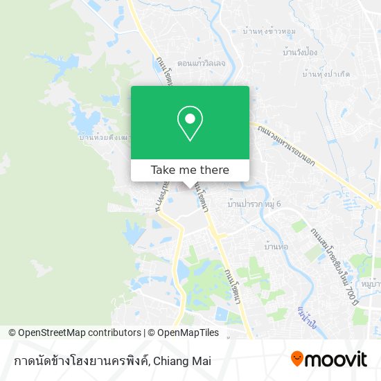 กาดนัดข้างโฮงยานครพิงค์ map