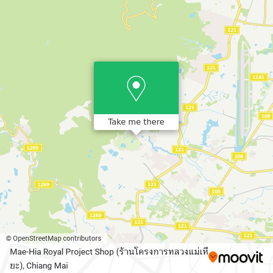 Mae-Hia Royal Project Shop (ร้านโครงการหลวงแม่เหียะ) map