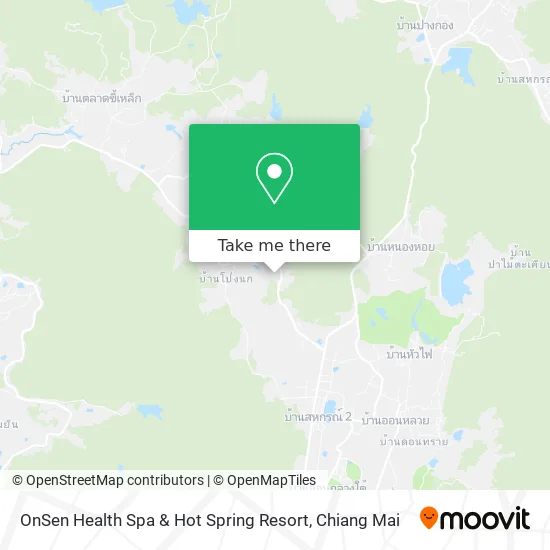 OnSen Health Spa & Hot Spring Resort map
