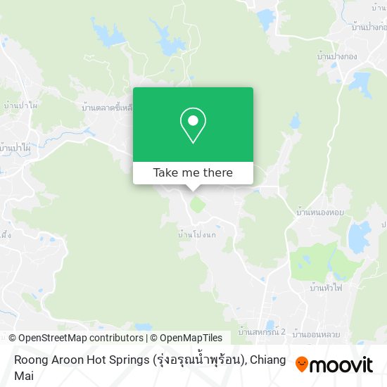 Roong Aroon Hot Springs (รุ่งอรุณน้ำพุร้อน) map
