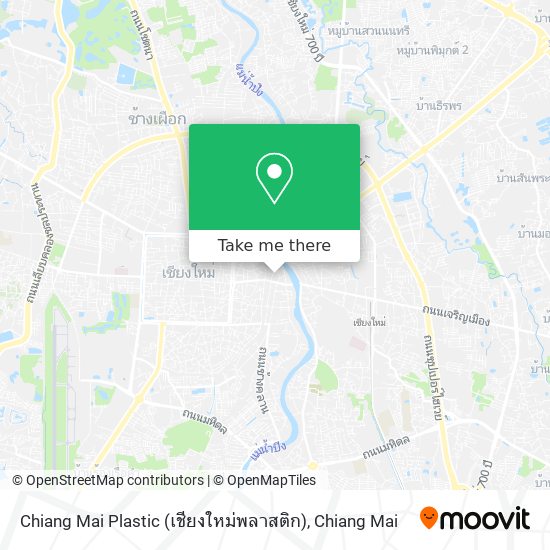 Chiang Mai Plastic (เชียงใหม่พลาสติก) map