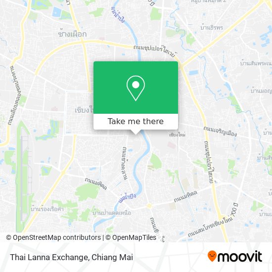 Thai Lanna Exchange map