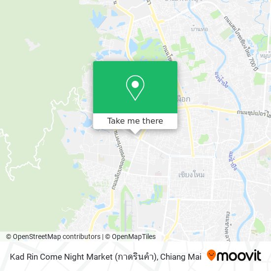 Kad Rin Come Night Market (กาดรินคํา) map