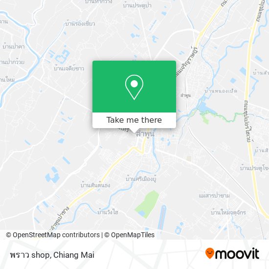 พราว shop map
