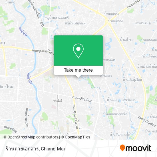 ร้านถ่ายเอกสาร map