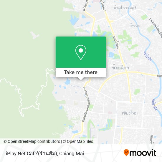 iPlay Net Cafe'(ร้านส้ม) map