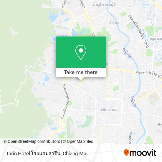 Tarin Hotel โรงแรมธาริน map
