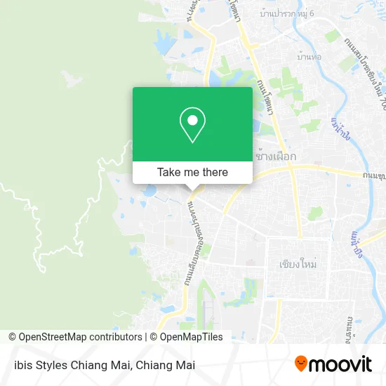 ibis Styles Chiang Mai map