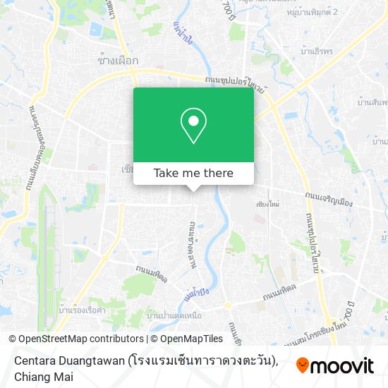 Centara Duangtawan (โรงแรมเซ็นทาราดวงตะวัน) map