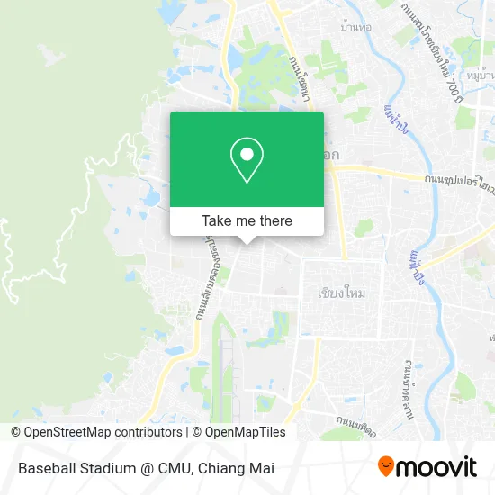 Baseball Stadium @ CMU map