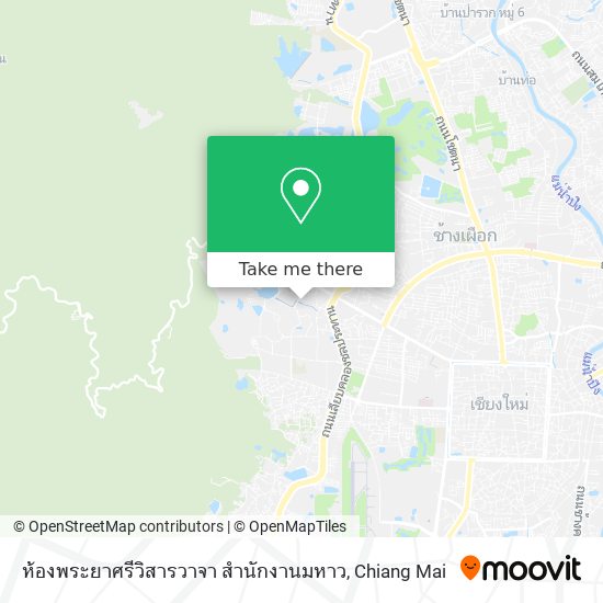 ห้องพระยาศรีวิสารวาจา สำนักงานมหาว map